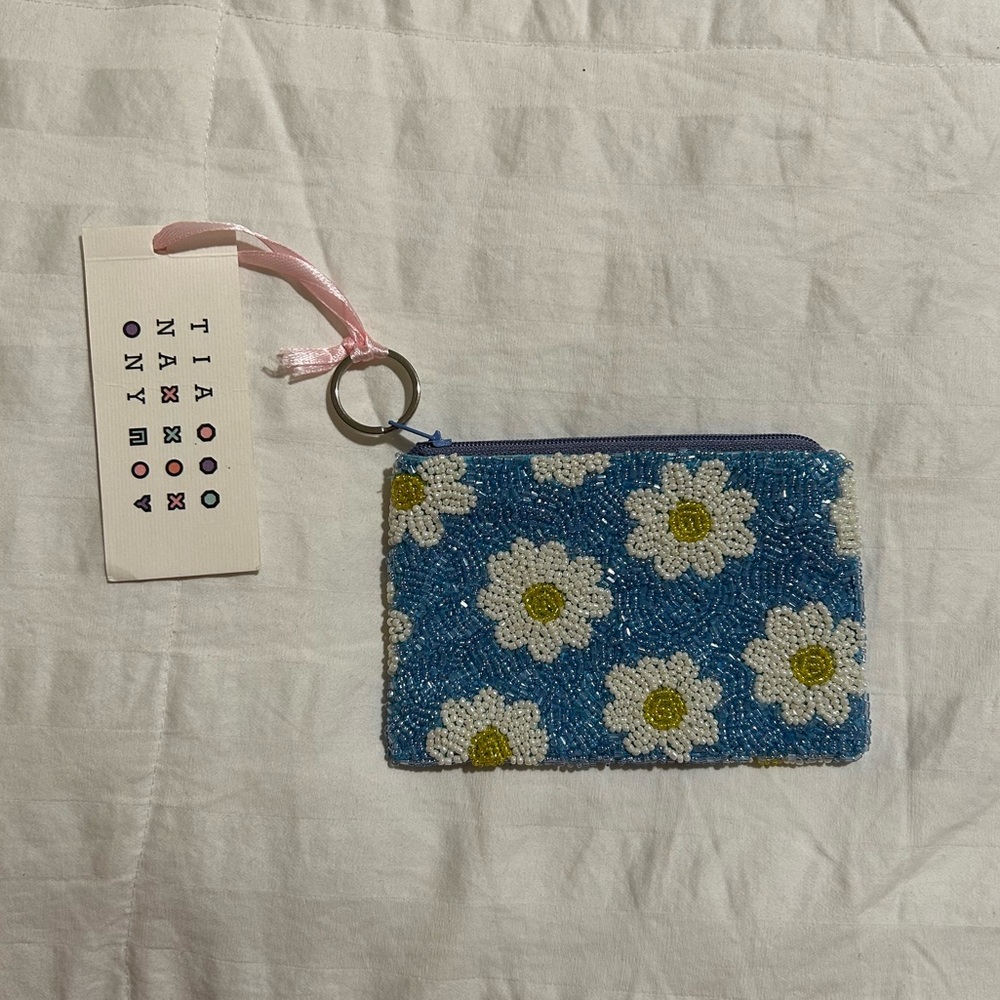 South Moon Under Blue Sunflower Wallet/ Pouch